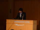 発表者の様子