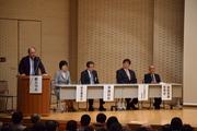 関係者席の様子