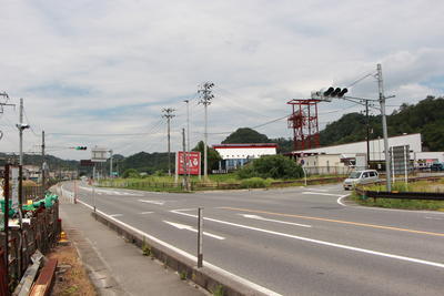 平成27年7月の湯本町向田