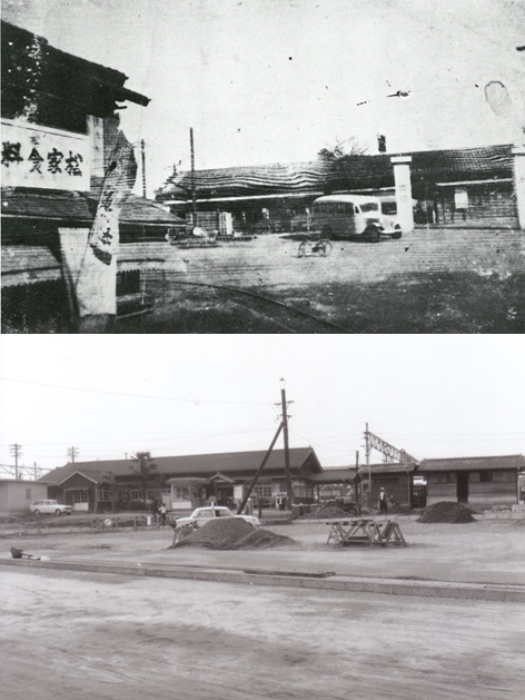 昔の泉駅前