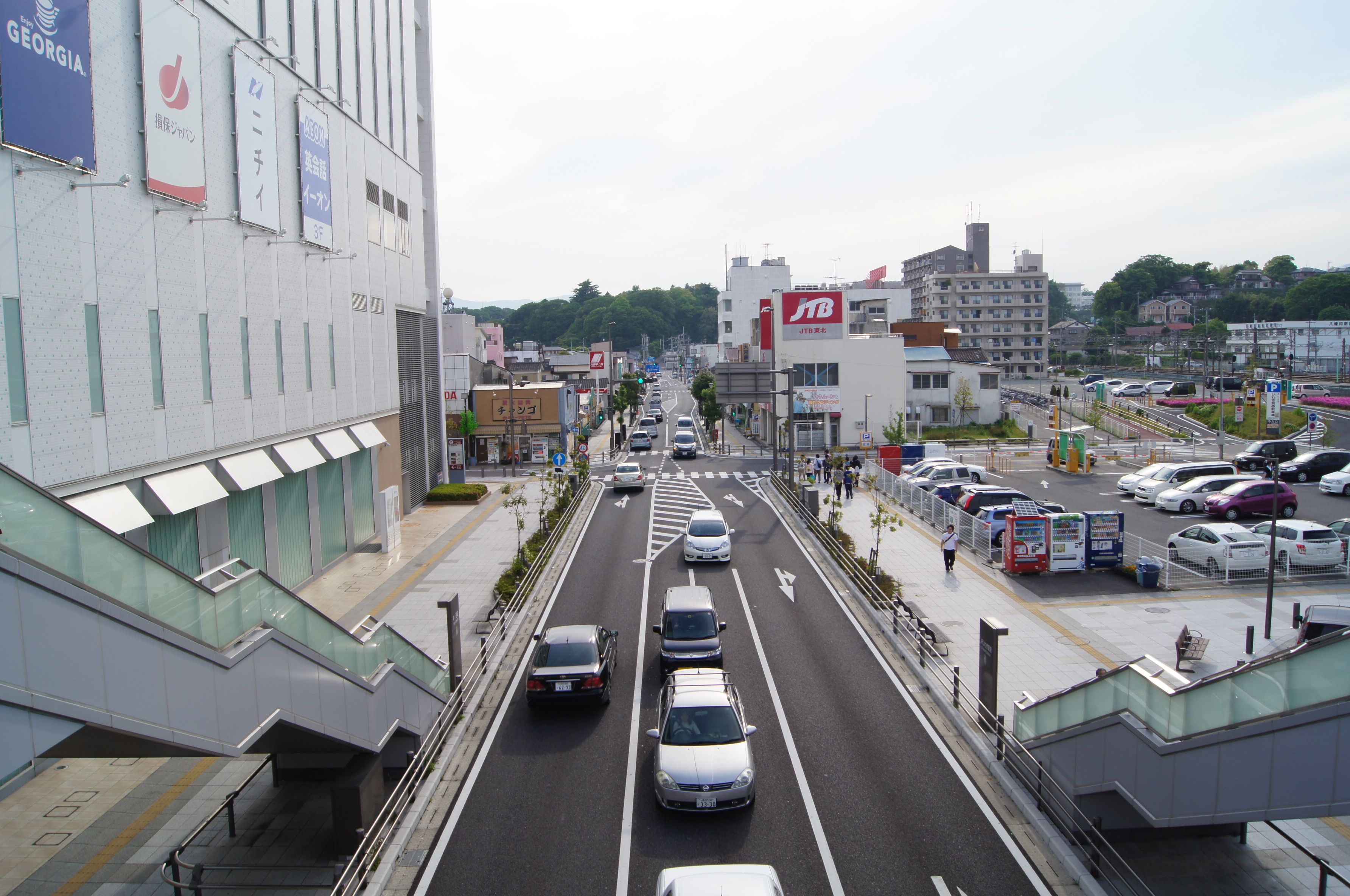 写真7　平並木通り(平成24年5月、いわきジャーナル撮影)