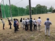 ながとIC_市民講座校庭
