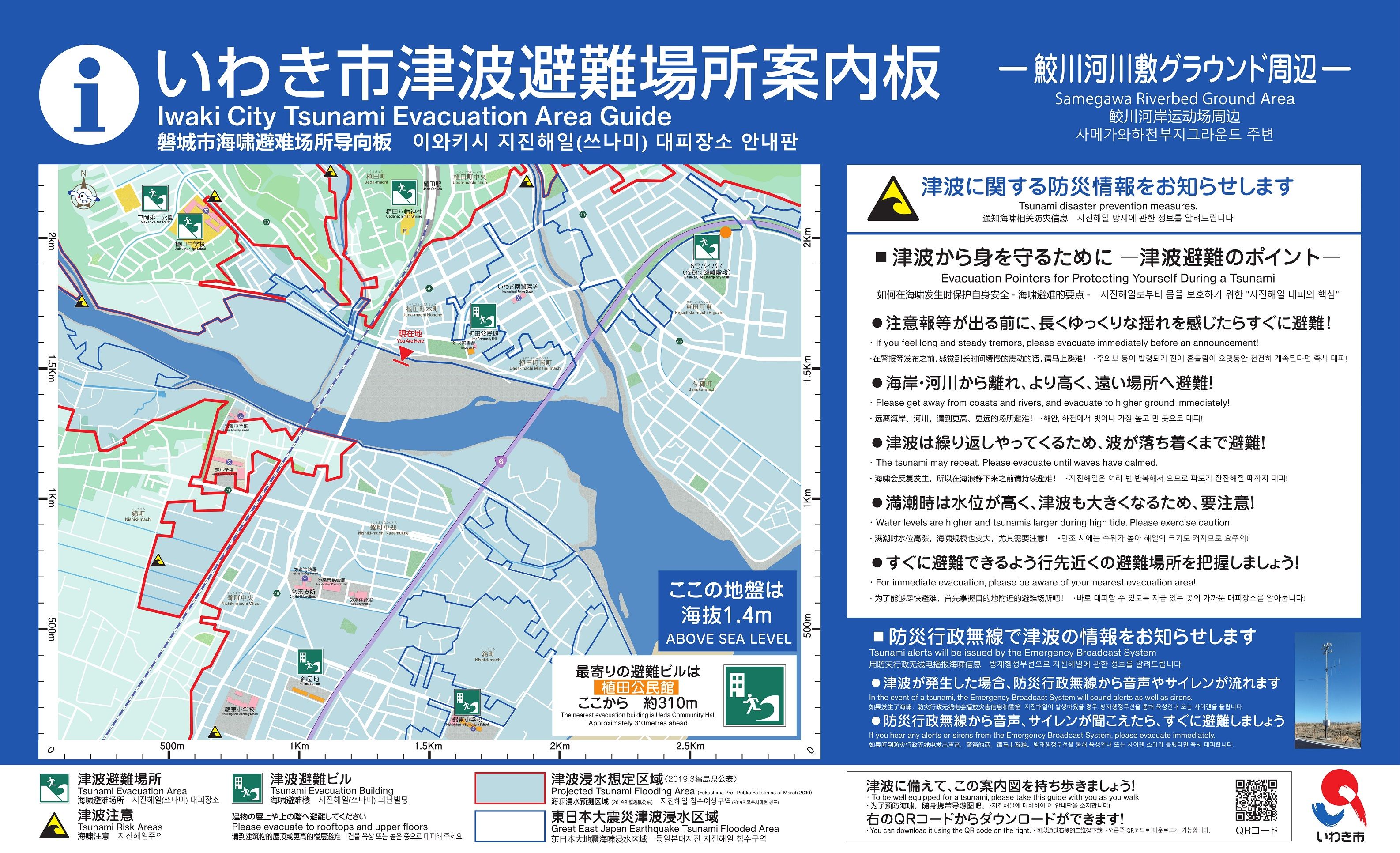 鮫川河川敷グラウンド