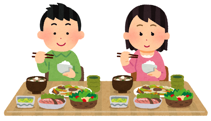 食事のイラスト