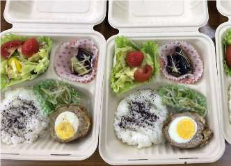 朝食弁当写真