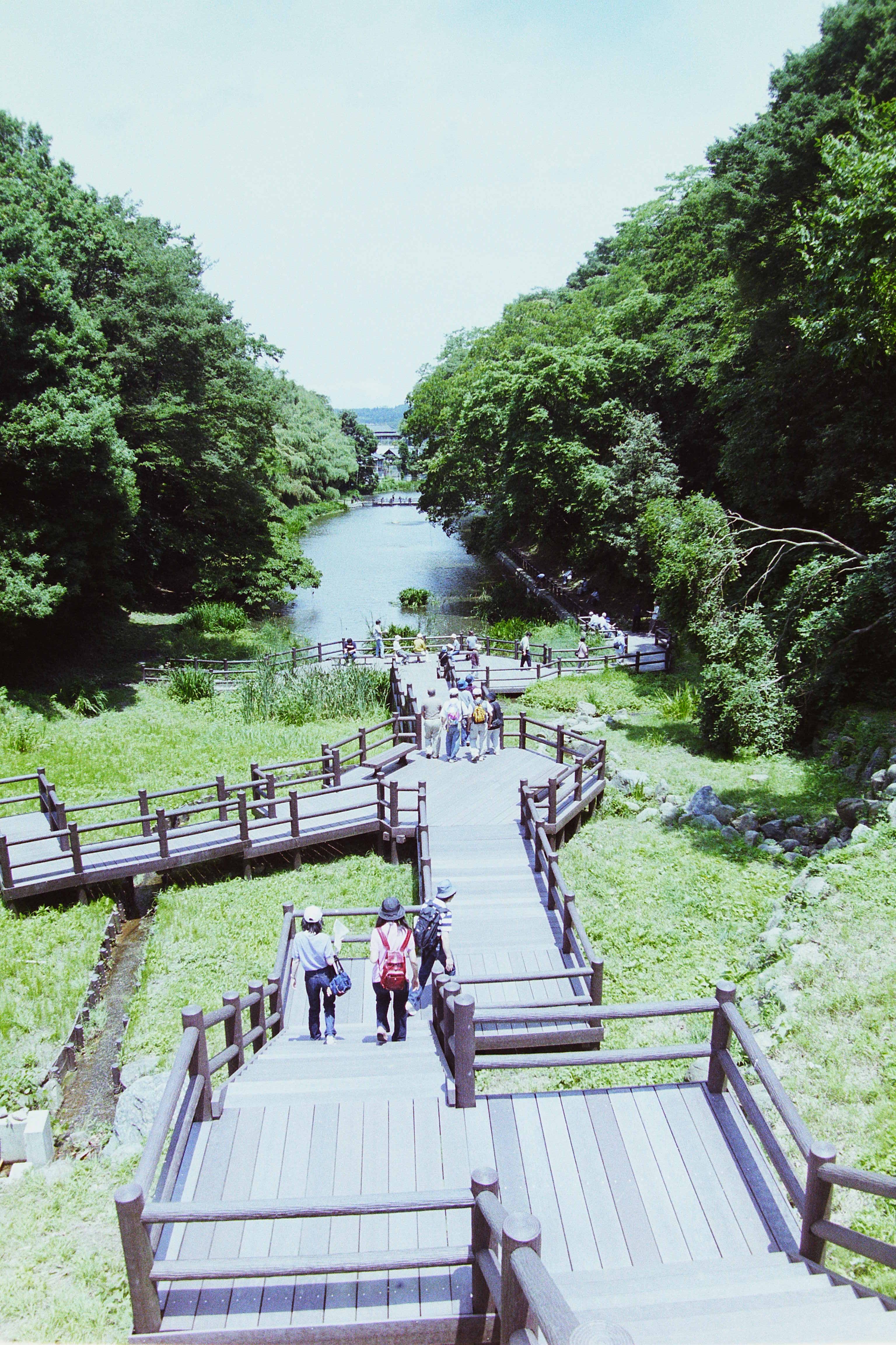 丹後沢・ふるさと宝物見聞ツアー(平成15年7月、いわき市撮影)