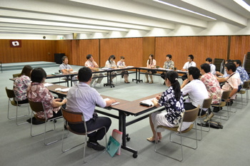 シティセールスプロジェクトチーム第1回会議風景