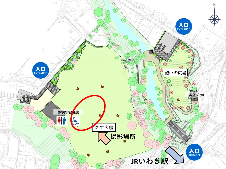 庭園整備 平面図
