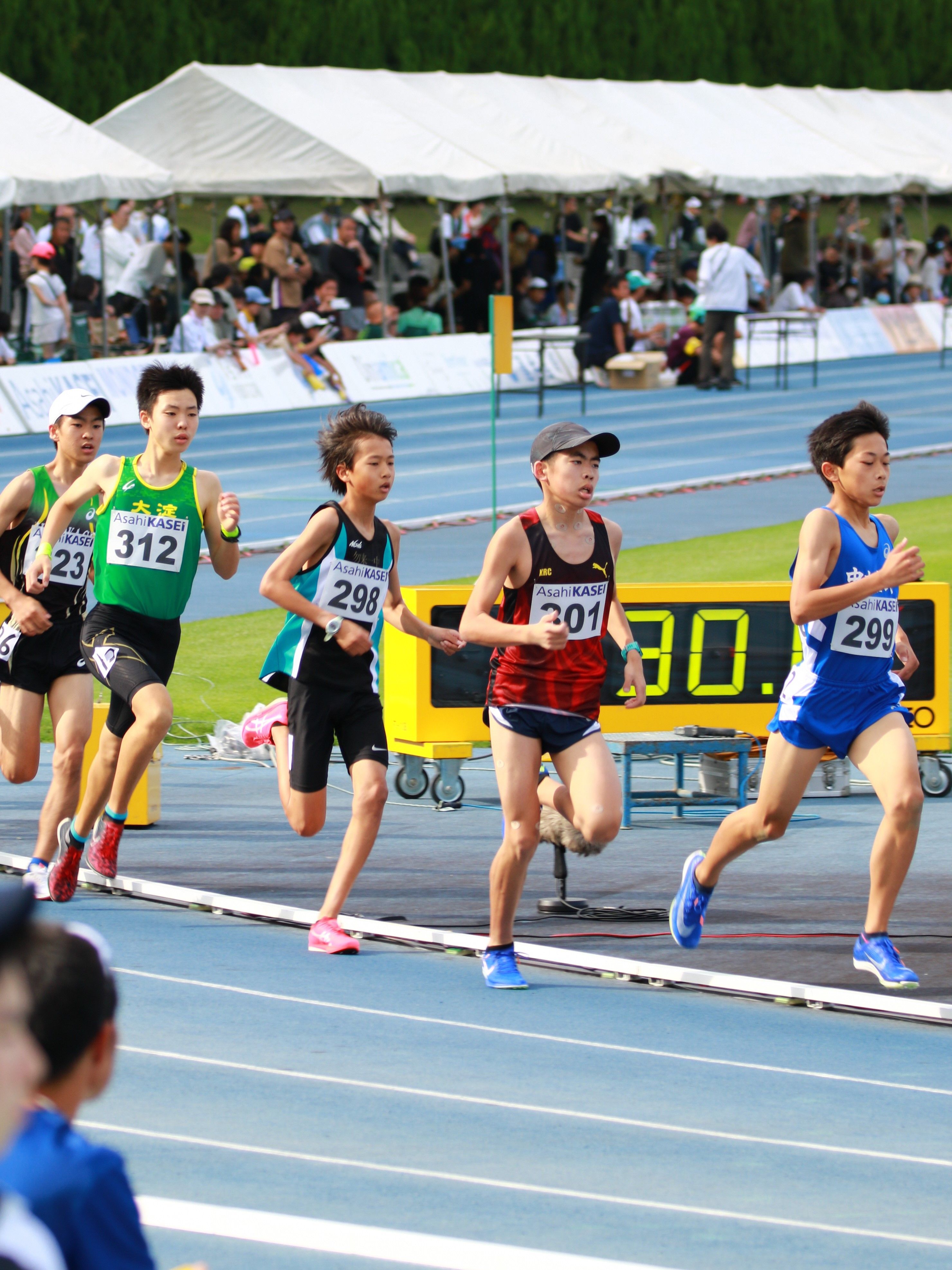 中学男子3,000m