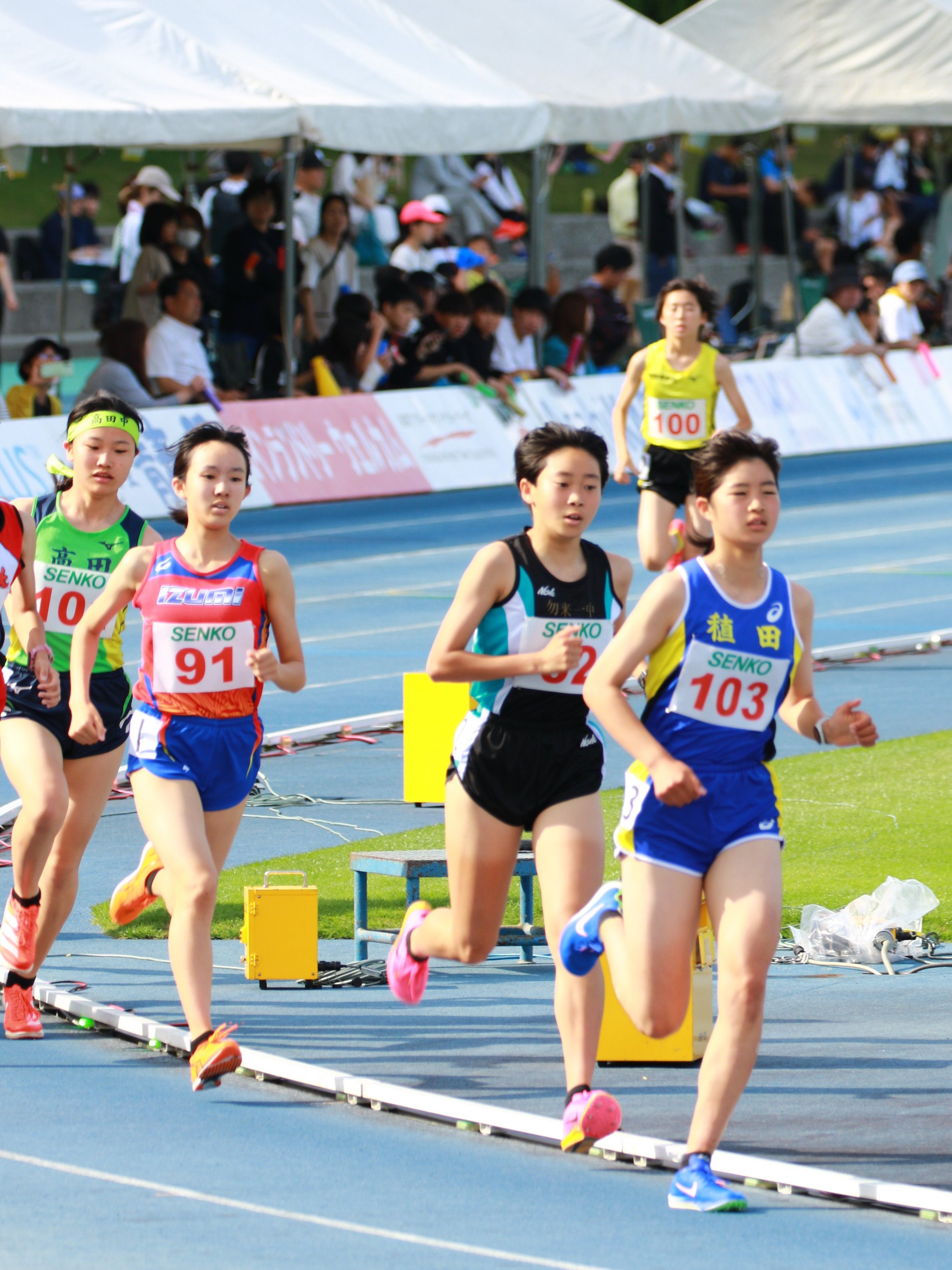 中学女子3,000m