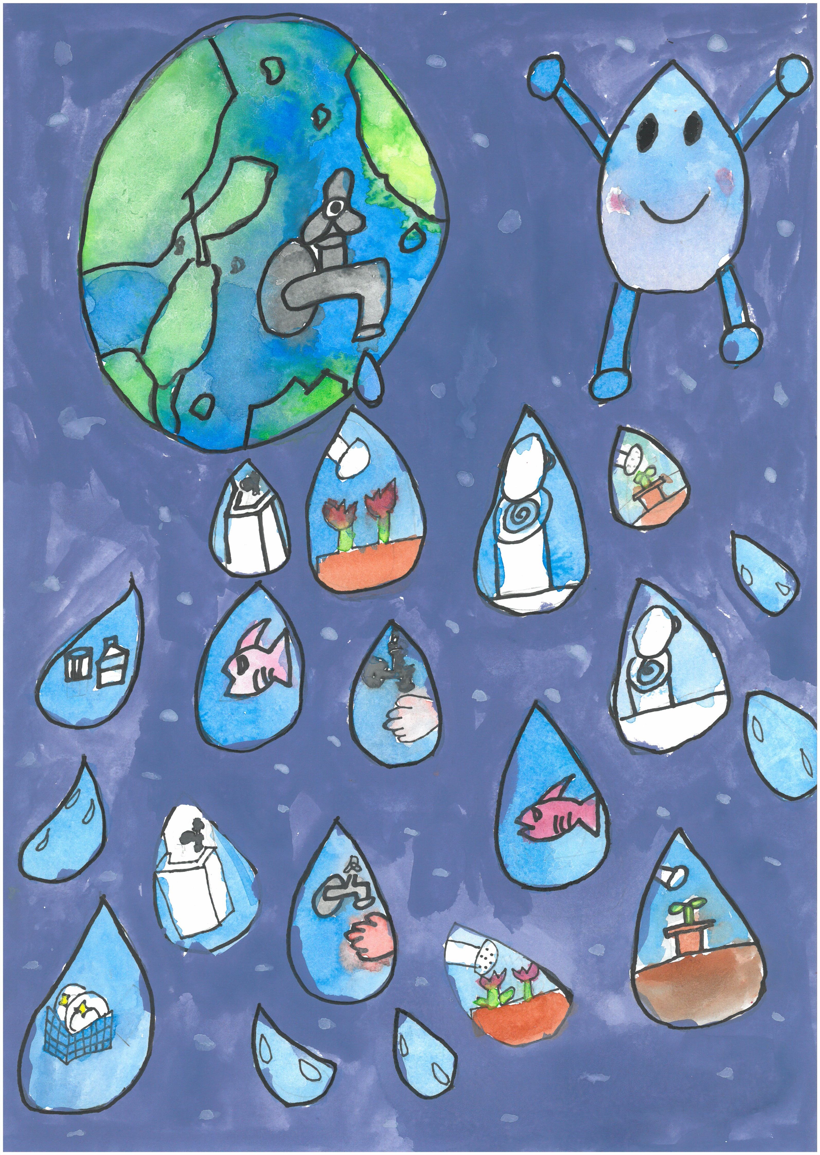 佳作　水って大事