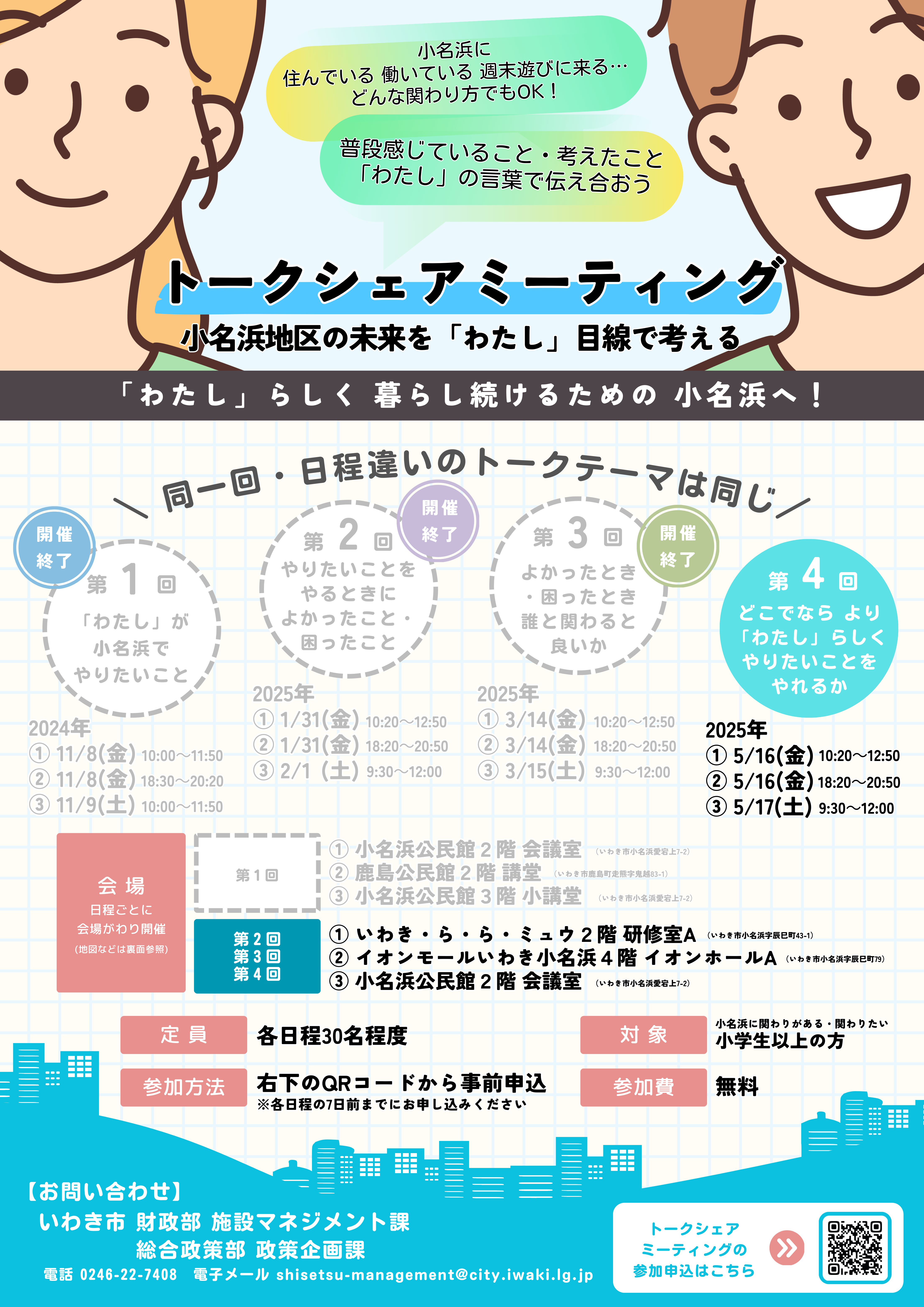 小名浜地区トークシェアミーティング開催概要