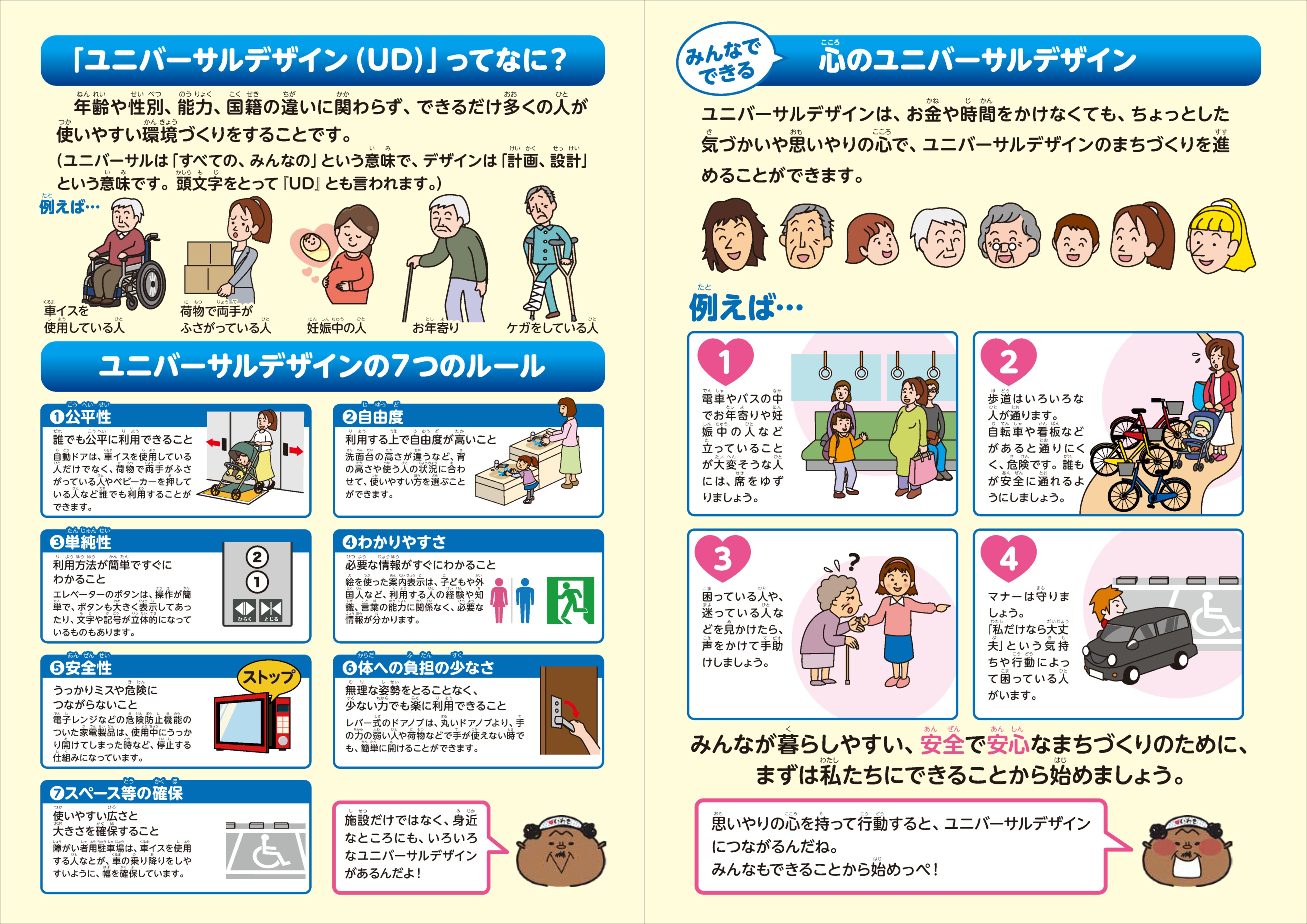 みんな知ってる？ユニバーサルデザイン（裏）
