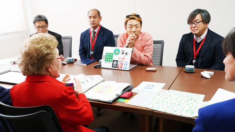 安島光子副会長